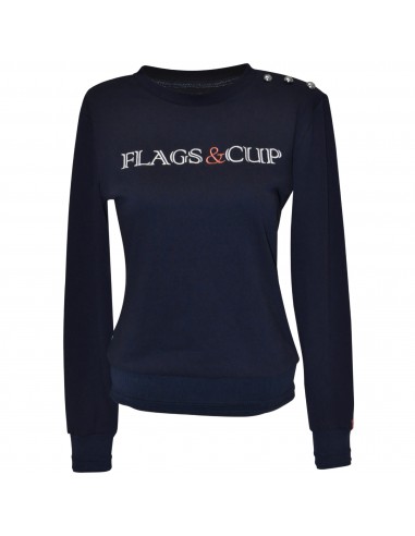 Sweat Femme Flags and cup Balza